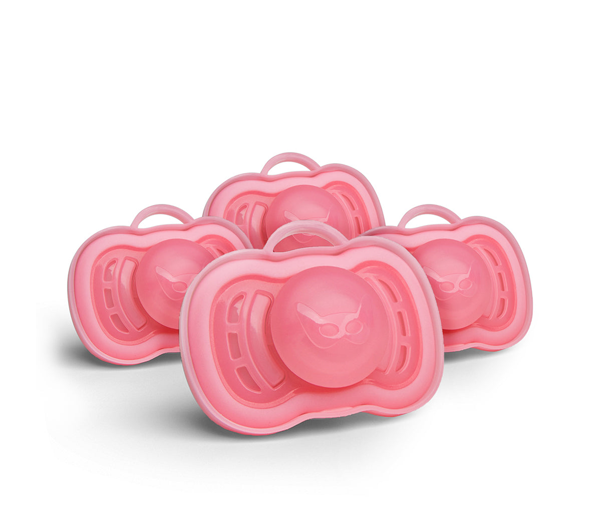 4-pack Nappar, 6+ månader, Rosa