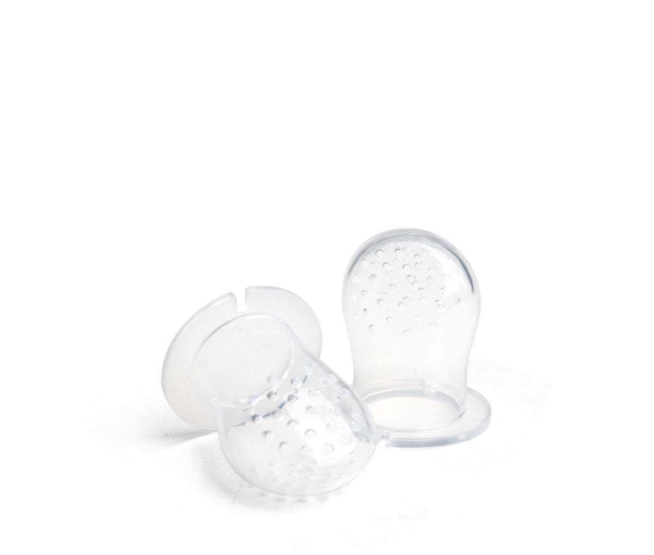 2-pack Beccucci di ricambio in silicone per succhietto assaggia-cibo