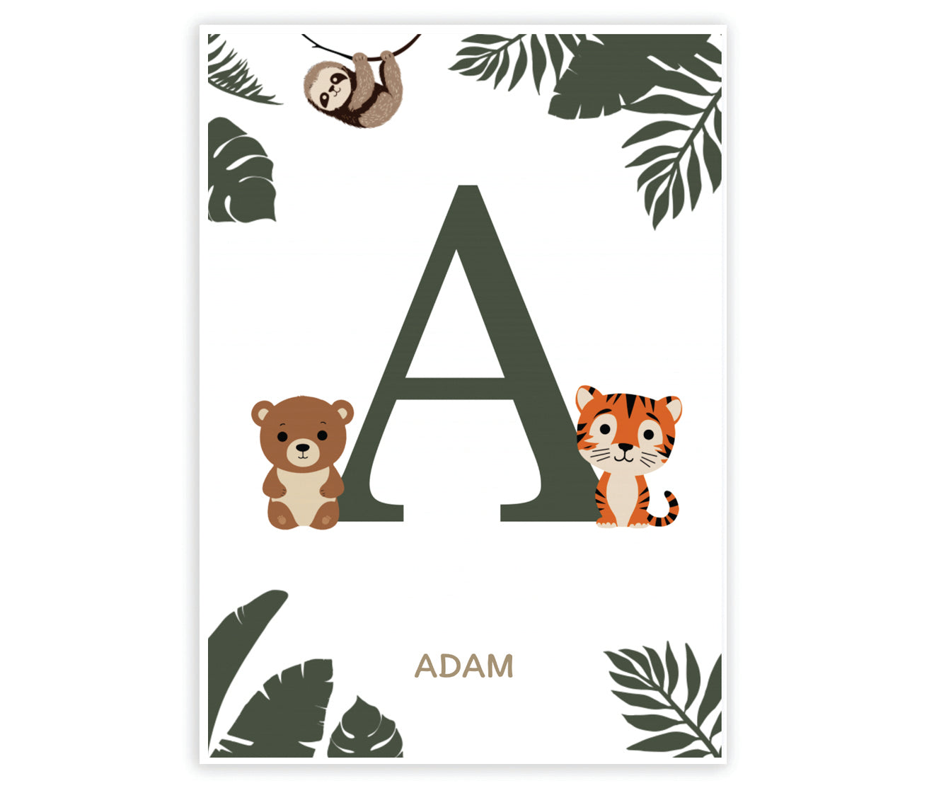 La mia lettera poster 50x70 - Jungle